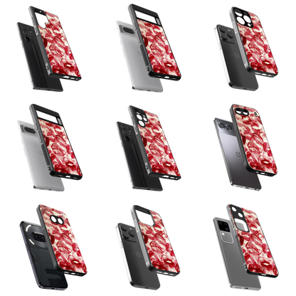 Durable Glass Back Mobile Case for iPhone, Samsung, OnePlus, Google Pixel, Redmi, Vivo, Oppo