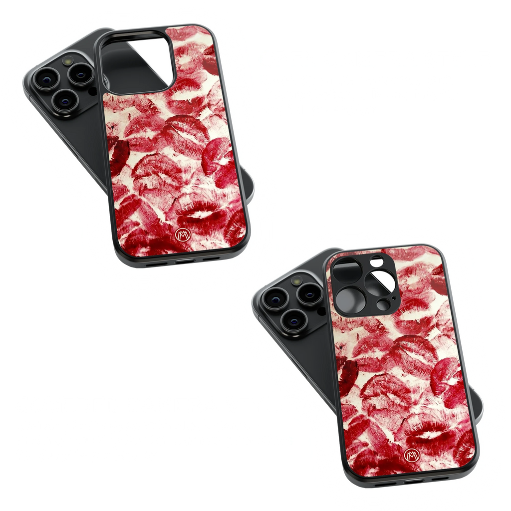 Trendy Glass Back Mobile Case for iPhone, Samsung, Redmi, OnePlus, Google Pixel, Motorola