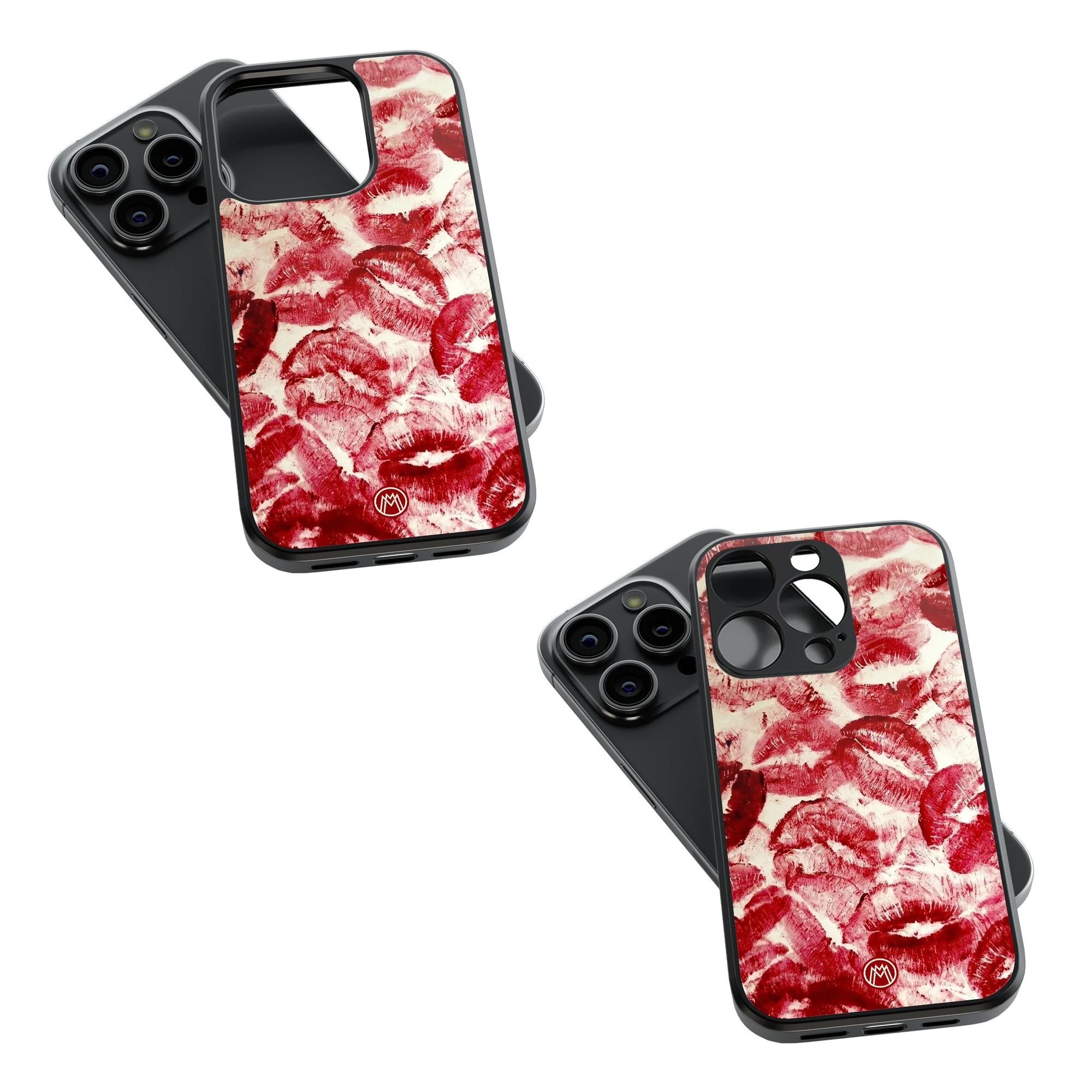 Trendy Glass Back Mobile Case for iPhone, Samsung, Redmi, OnePlus, Google Pixel, Motorola