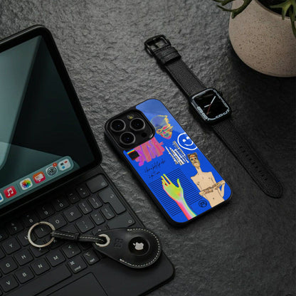 lip love back phone cover | glass case for google pixel 9