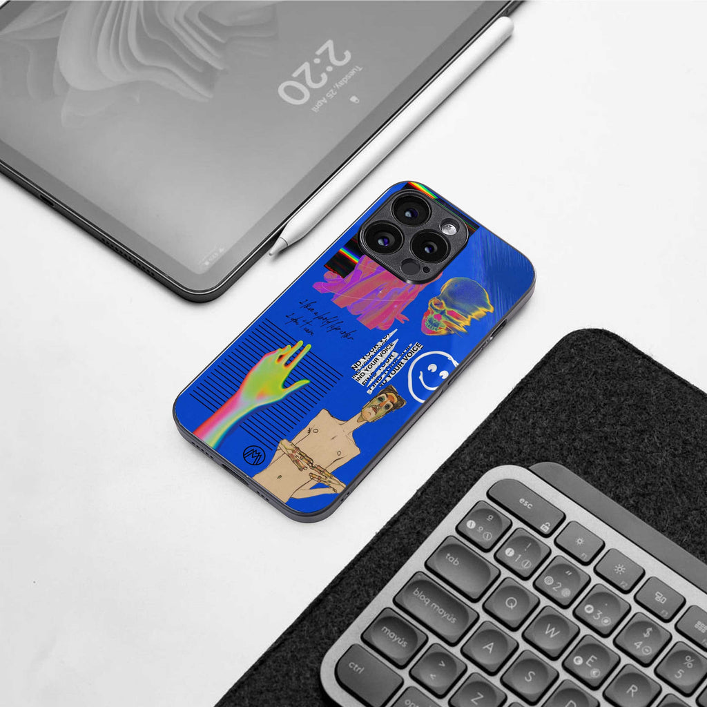 lip love back phone cover | glass case for samsung galaxy s25 ultra