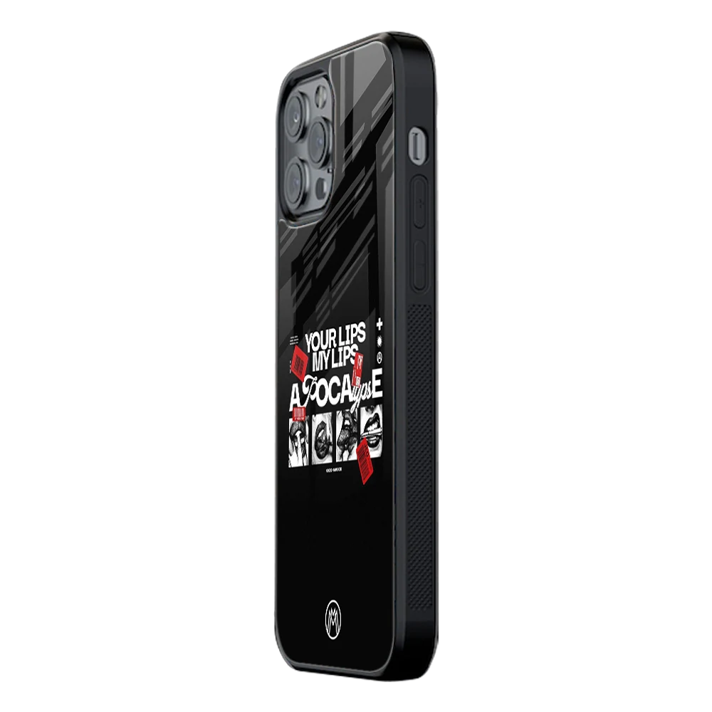 Slim Glass Back Phone Case for Multiple Brands iPhone, Samsung, Redmi, OnePlus, Oppo, Vivo