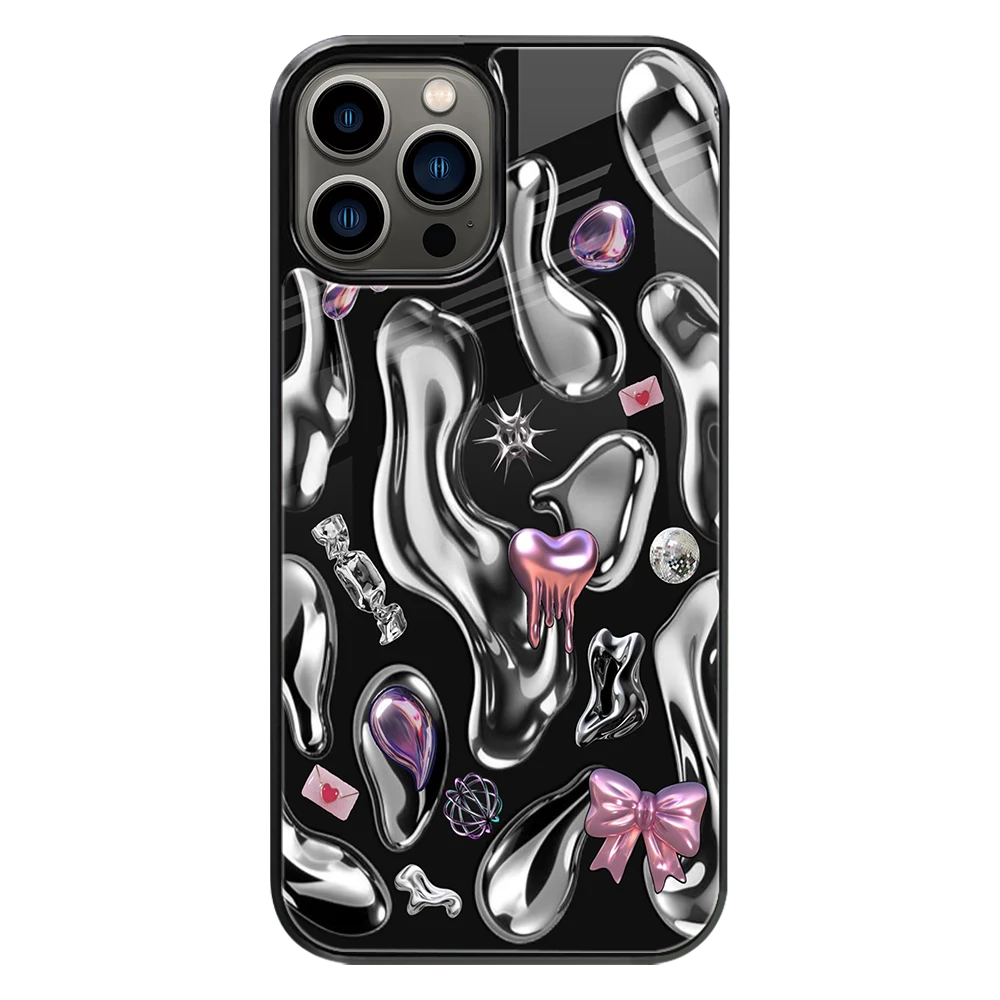 Premium Glass Back Mobile Phone Cover for iPhone, Samsung, OnePlus, Google Pixel, Redmi, Oppo, Vivo & Realme