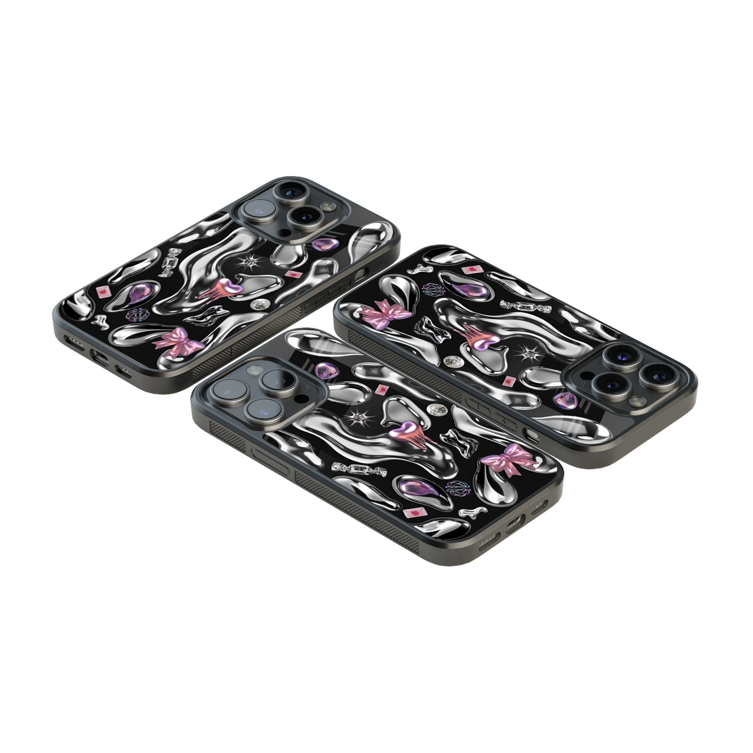 Luxury Glass Back Mobile Cover for iPhone, Samsung Galaxy, OnePlus, Pixel, Redmi & More