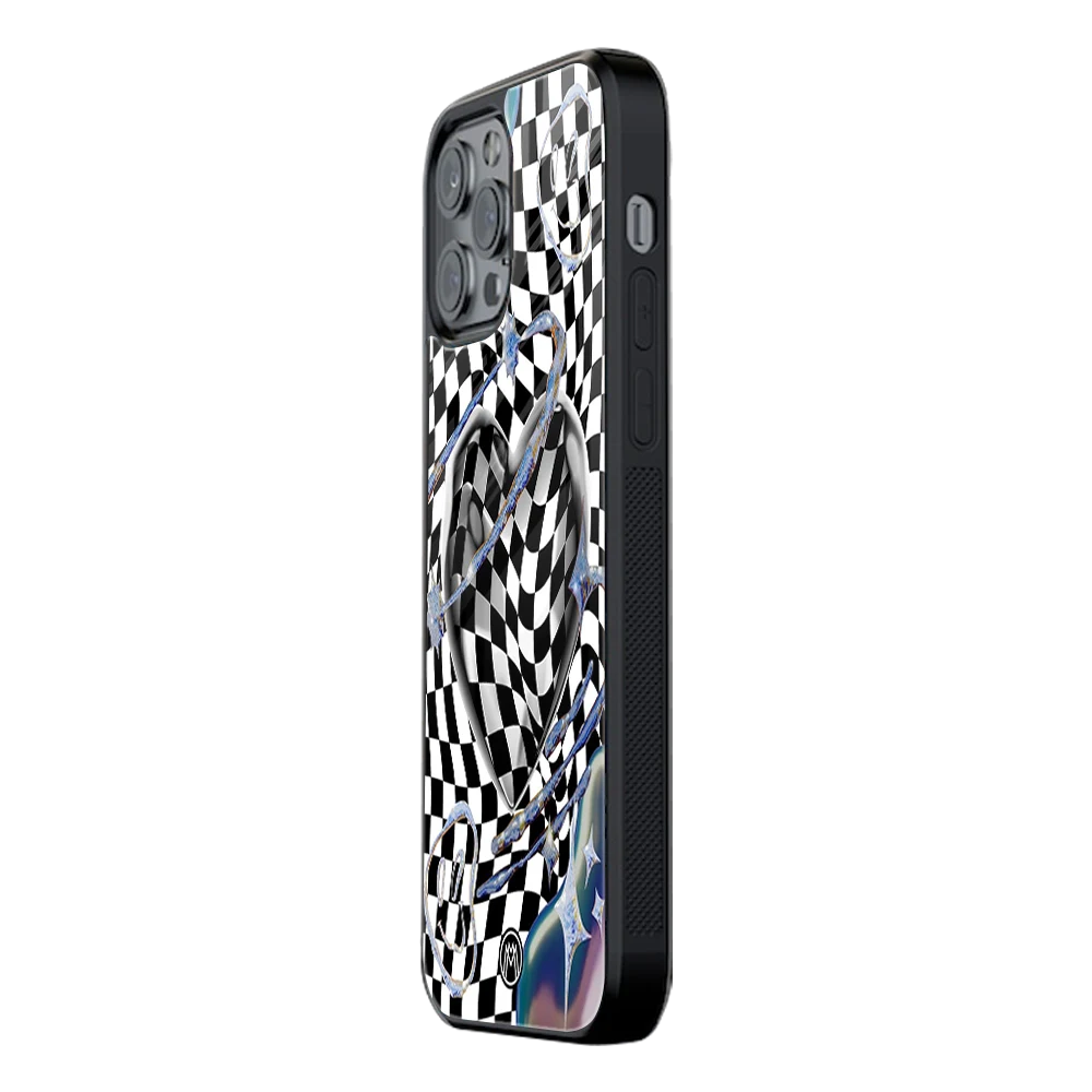 Slim Glass Back Phone Case for Multiple Brands iPhone, Samsung, Redmi, OnePlus, Oppo, Vivo