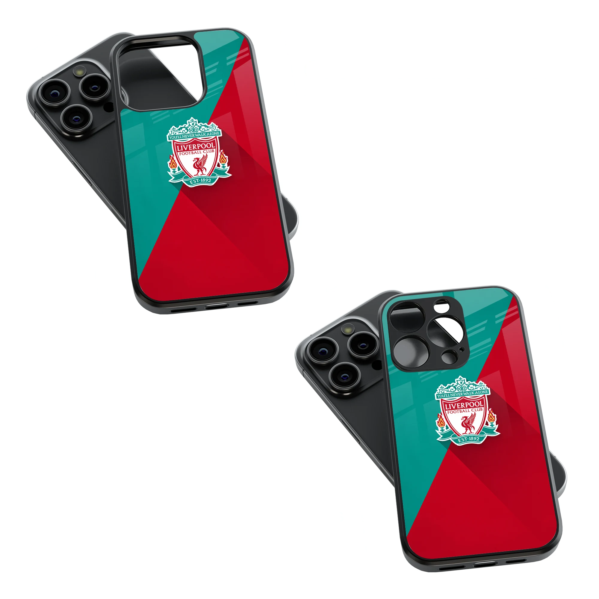 Trendy Glass Back Mobile Case for iPhone, Samsung, Redmi, OnePlus, Google Pixel, Motorola
