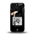 living in the city back phone cover | glass case for iphone 13 pro