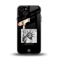 living in the city back phone cover | glass case for iphone 13