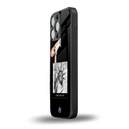 living in the city back phone cover | glass case for iphone 16 pro max