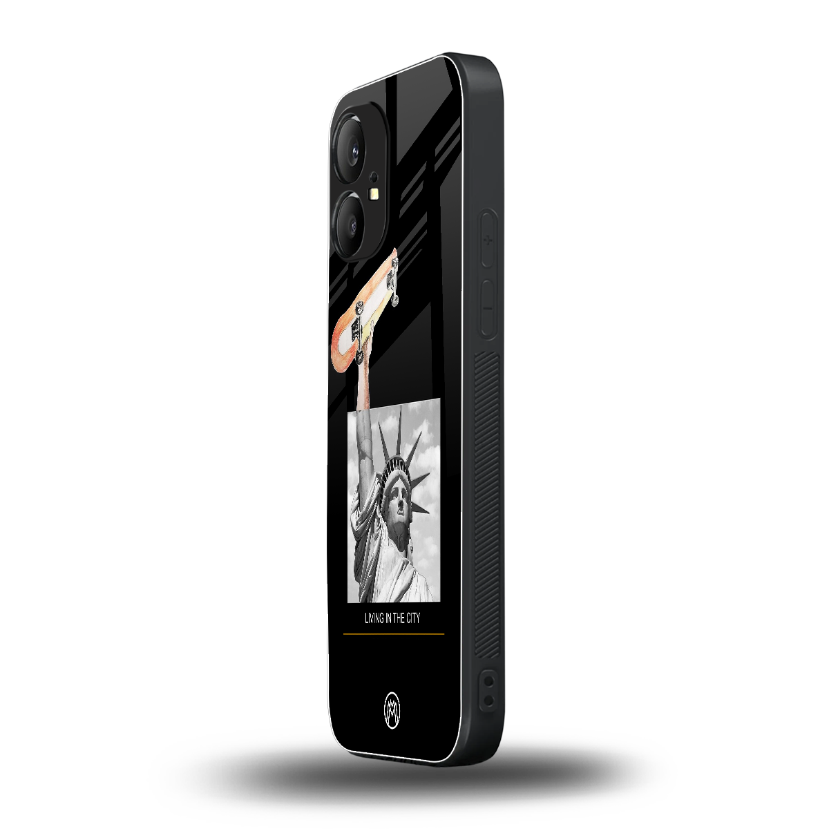 living in the city back phone cover | glass case for nothing phone 1