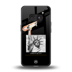 living in the city back phone cover | glass case for nothing phone 2a