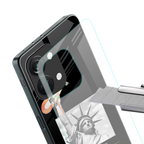 living in the city back phone cover | glass case for oneplus nord 3