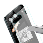 living in the city back phone cover | glass case for oneplus nord 4