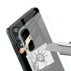 living in the city back phone cover | glass case for oneplus nord ce 4 lite