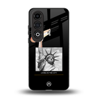 living in the city back phone cover | glass case for oneplus nord ce 4