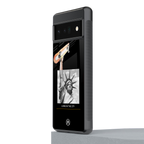 living in the city back phone cover | glass case for google pixel 6 pro