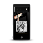 living in the city back phone cover | glass case for google pixel 6