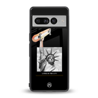 living in the city back phone cover | glass case for google pixel 7 pro