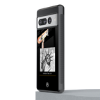 living in the city back phone cover | glass case for google pixel 7 pro