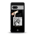 living in the city back phone cover | glass case for Google Pixel 7