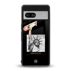 living in the city back phone cover | glass case for Google Pixel 7