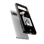 living in the city back phone cover | glass case for Google Pixel 7
