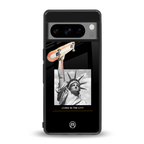 living in the city back phone cover | glass case for google pixel 8 pro