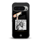 living in the city back phone cover | glass case for google pixel 9 pro