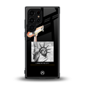 living in the city back phone cover | glass case for samsung galaxy s23 ultra