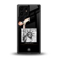 living in the city back phone cover | glass case for samsung galaxy s25 ultra