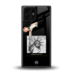 living in the city back phone cover | glass case for samsung galaxy s25 ultra