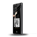 living in the city back phone cover | glass case for samsung galaxy s25 ultra