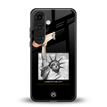 living in the city back phone cover | glass case for samsung galaxy s24 fe