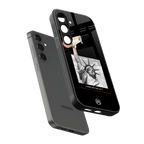 living in the city back phone cover | glass case for samsung galaxy s24
