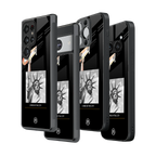 Stylish Glass Back Case for All Smartphones – iPhone, Samsung, OnePlus, Pixel, Redmi, Oppo, Vivo, Motorola