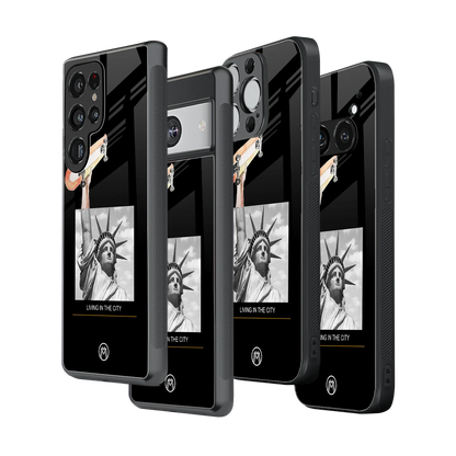 Stylish Glass Back Case for All Smartphones – iPhone, Samsung, OnePlus, Pixel, Redmi, Oppo, Vivo, Motorola
