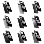 Durable Glass Back Mobile Case for iPhone, Samsung, OnePlus, Google Pixel, Redmi, Vivo, Oppo
