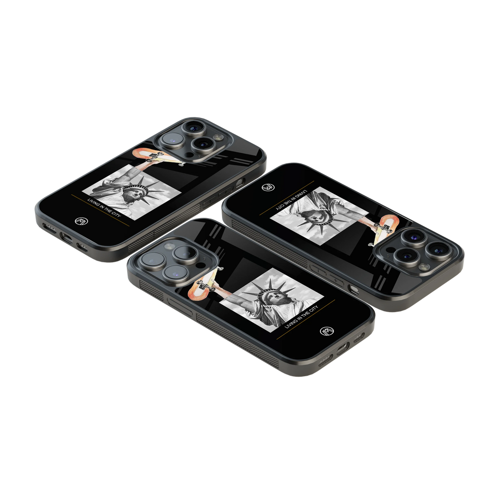 Luxury Glass Back Mobile Cover for iPhone, Samsung Galaxy, OnePlus, Pixel, Redmi & More