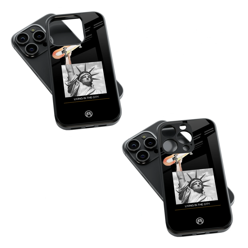 Trendy Glass Back Mobile Case for iPhone, Samsung, Redmi, OnePlus, Google Pixel, Motorola