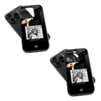 Trendy Glass Back Mobile Case for iPhone, Samsung, Redmi, OnePlus, Google Pixel, Motorola