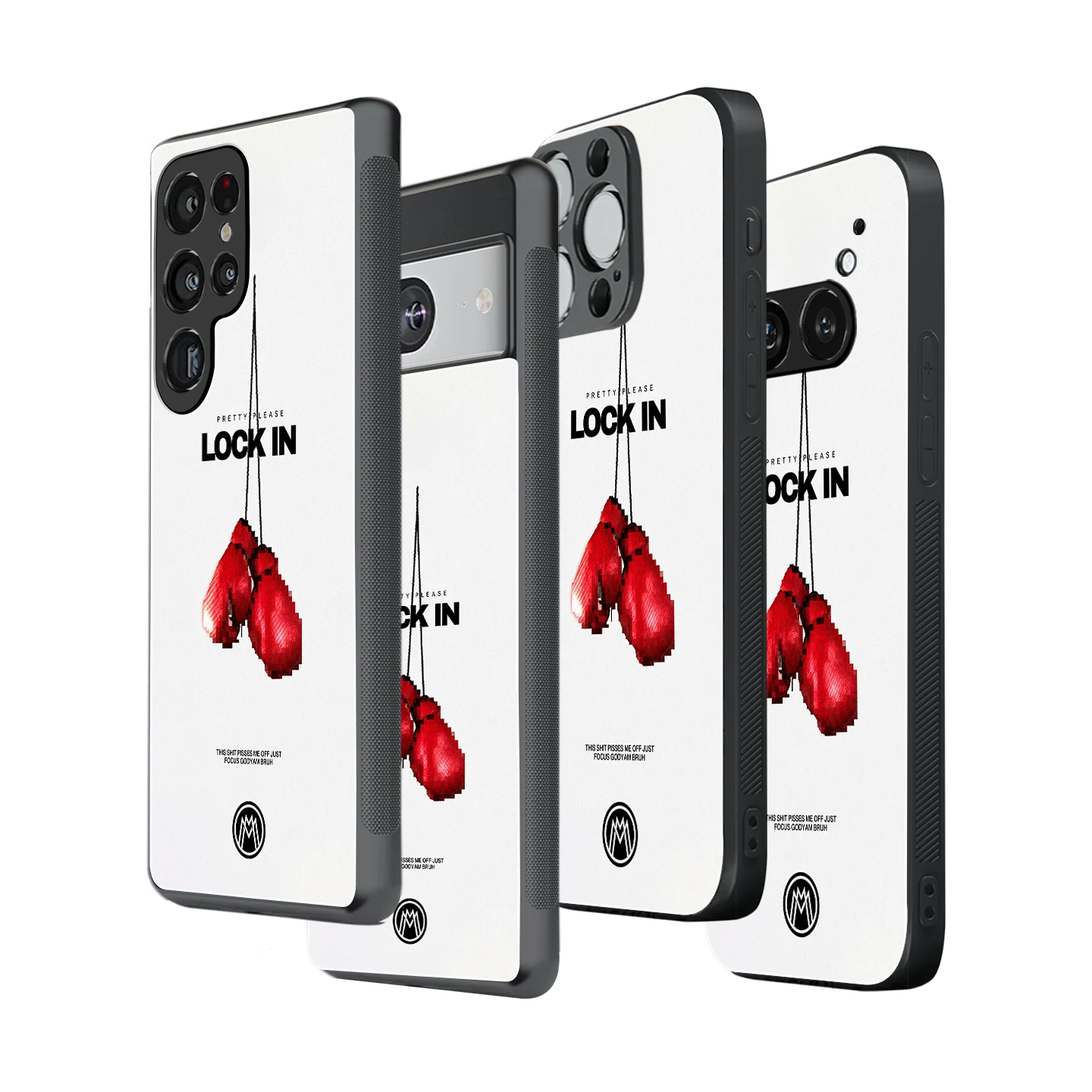 Stylish Glass Back Case for All Smartphones iPhone, Samsung, OnePlus, Pixel, Redmi, Oppo, Vivo, Motorola