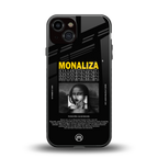 lollipop monaliza back phone cover | glass case for iphone 13