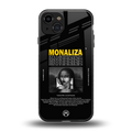 lollipop monaliza back phone cover | glass case for iphone 15