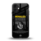 lollipop monaliza back phone cover | glass case for iphone 16 plus