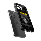 lollipop monaliza back phone cover | glass case for iphone 16 pro max