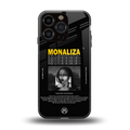 lollipop monaliza back phone cover | glass case for iphone 16 pro