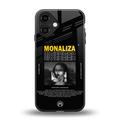lollipop monaliza back phone cover | glass case for iphone 16