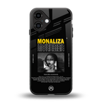 lollipop monaliza back phone cover | glass case for iphone 16