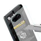 lollipop monaliza back phone cover | glass case for iphone 16e