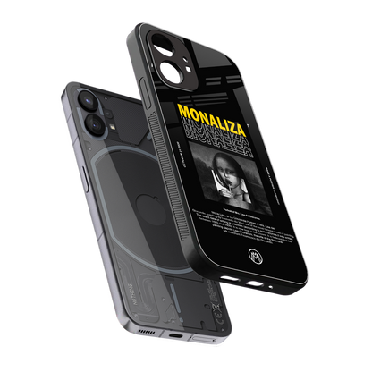 lollipop monaliza back phone cover | glass case for nothing phone 1